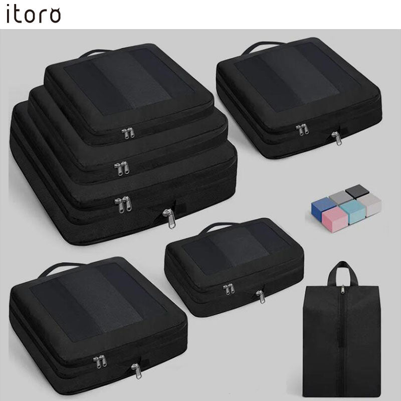 itoro Leather Travelling Sets Consisting of Matching Luggage(5 Pcs)