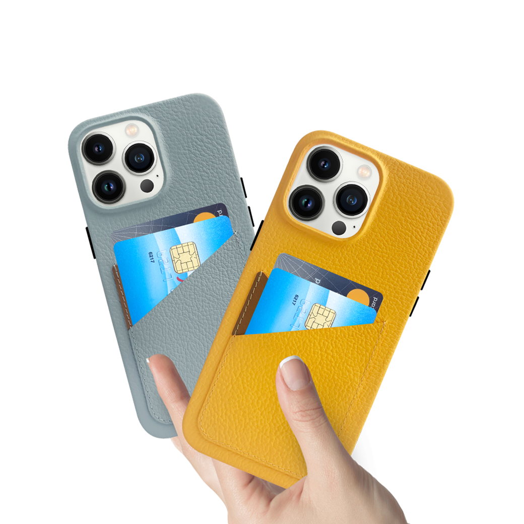 iPhone 14 Pro Max Leather Wallet Case