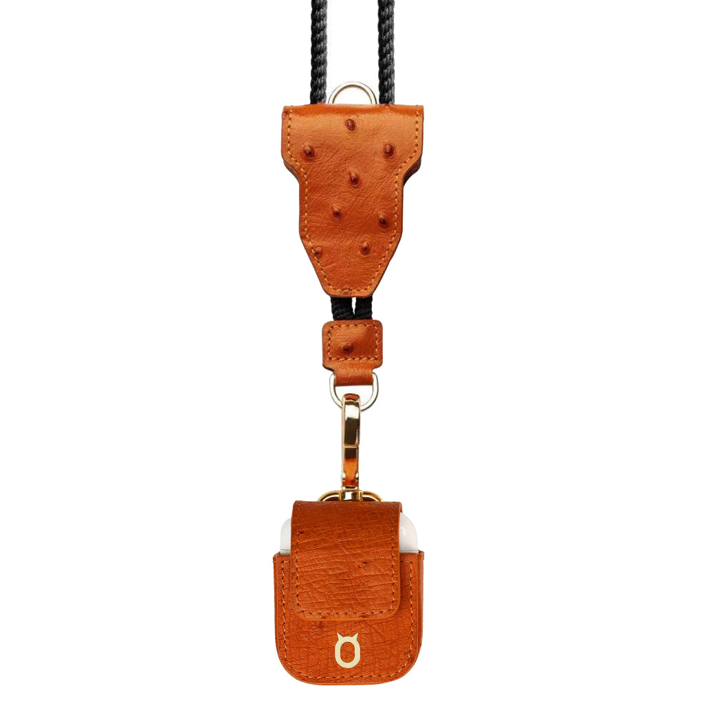Ostrich Leather Case_Apple Airpods - iToro