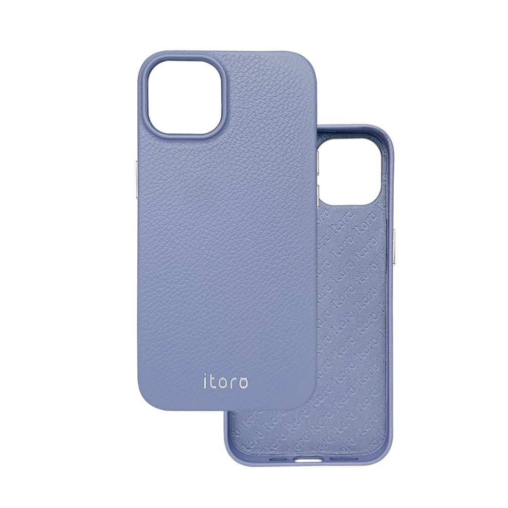 iPhone 13 Leather Case - Purple