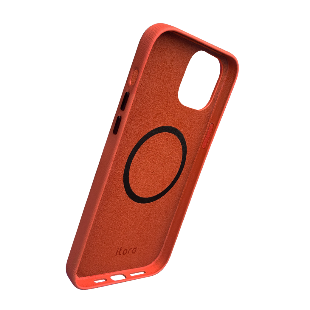 iPhone 14 Leather Case with MagSafe