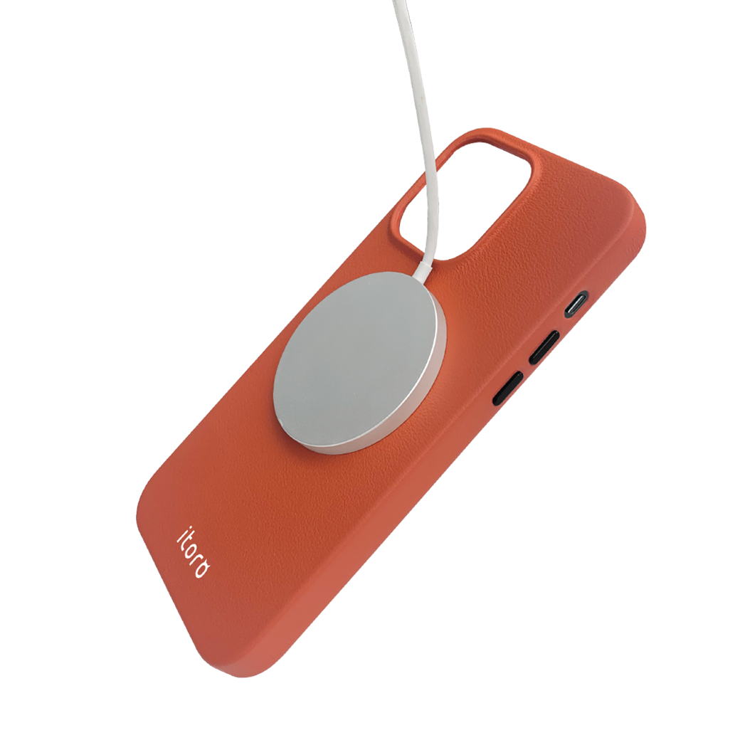 iPhone 14 Leather Case with MagSafe
