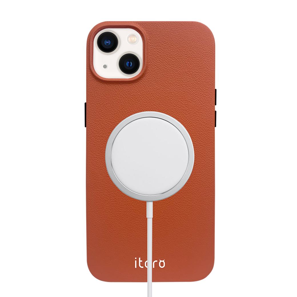 iPhone 14 Leather Case with MagSafe