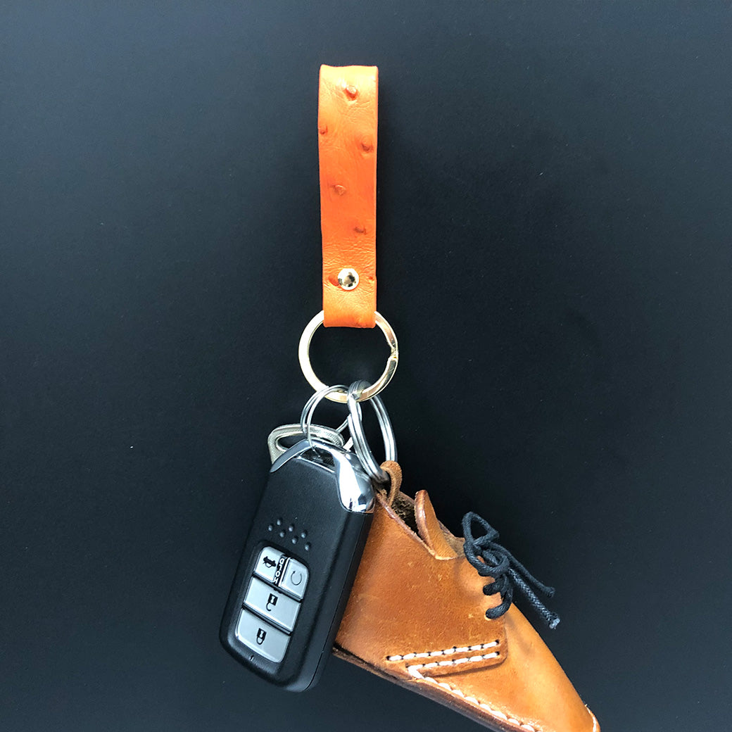 Simplicity Ostrich Premium Skin High Grade Keychain