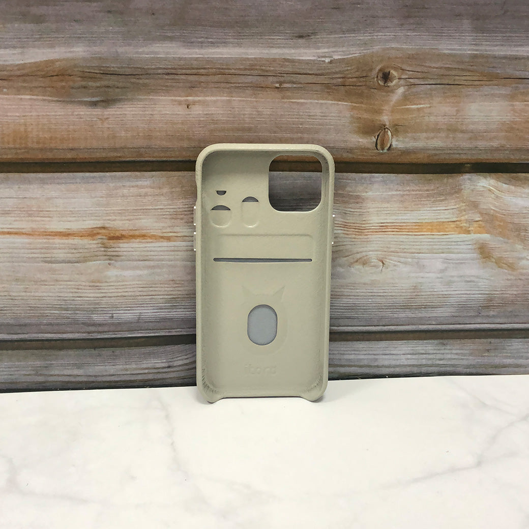 Ostrich detachable Kickstand Leather Case iPhone 11 Pro
