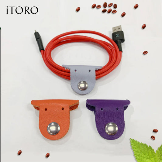 iTORO imitations of leather for Cable Holder Straps