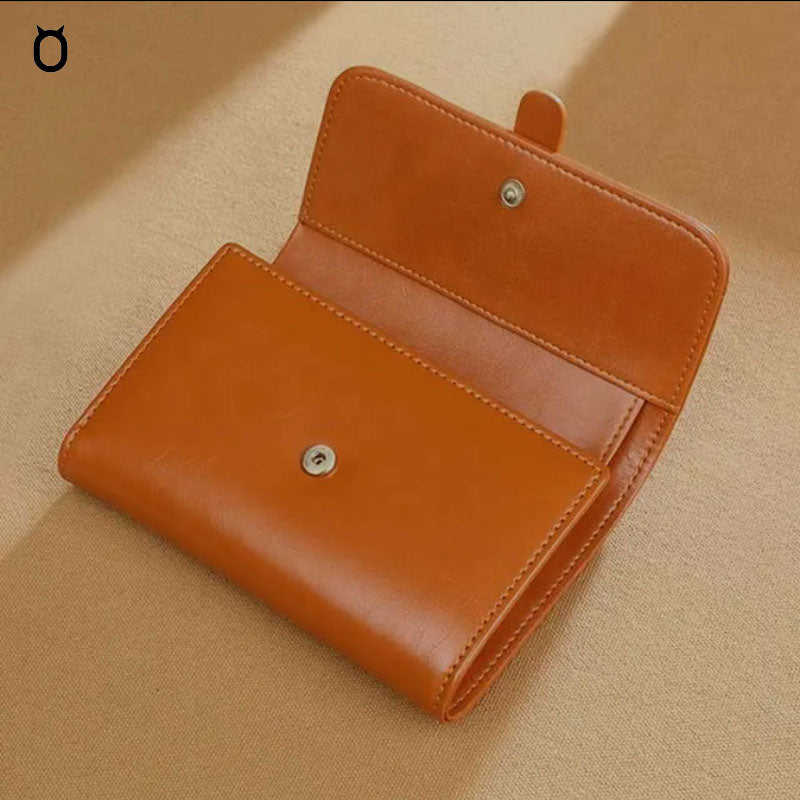 Leather Purses for Women Brown