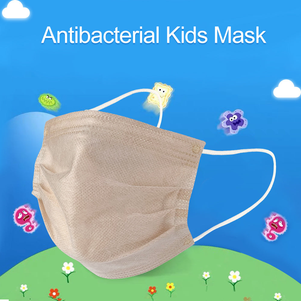Kids Mask, Microcrystalline Titanium Silver Antibacterial Efficient Children Face Mask, Unique Medical Antibacterial Technology, Repeated Use