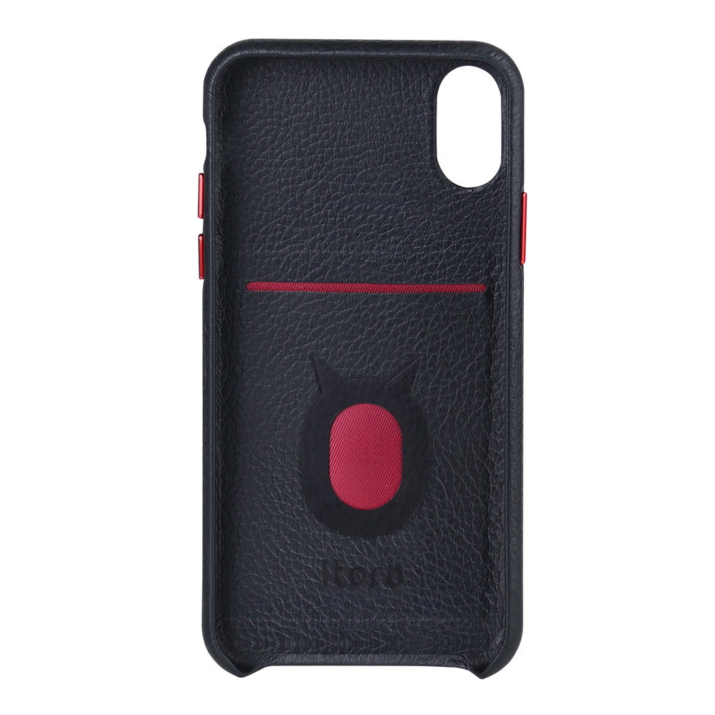 Italy Leather All Wrapped Case_Cubic_iPhone XS Max Italian Leather Case - iToro