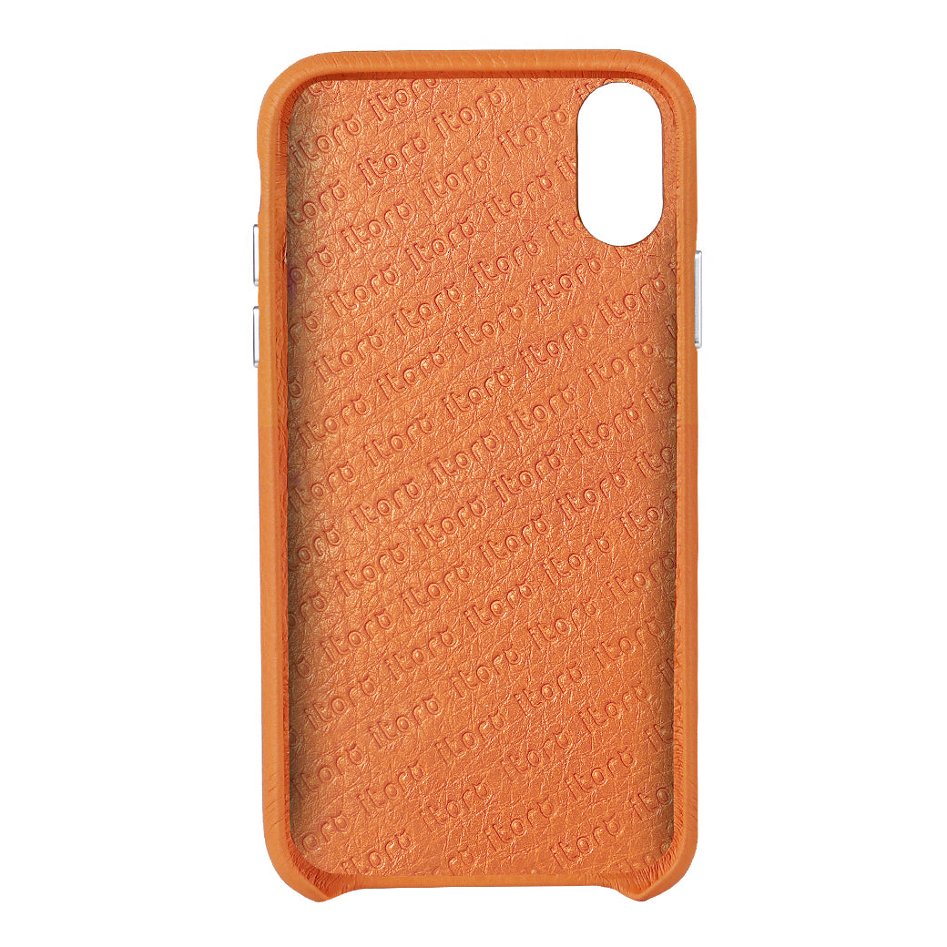 Ostrich Leather Case_ iPhone XS Max Italian Leather Case - iToro
