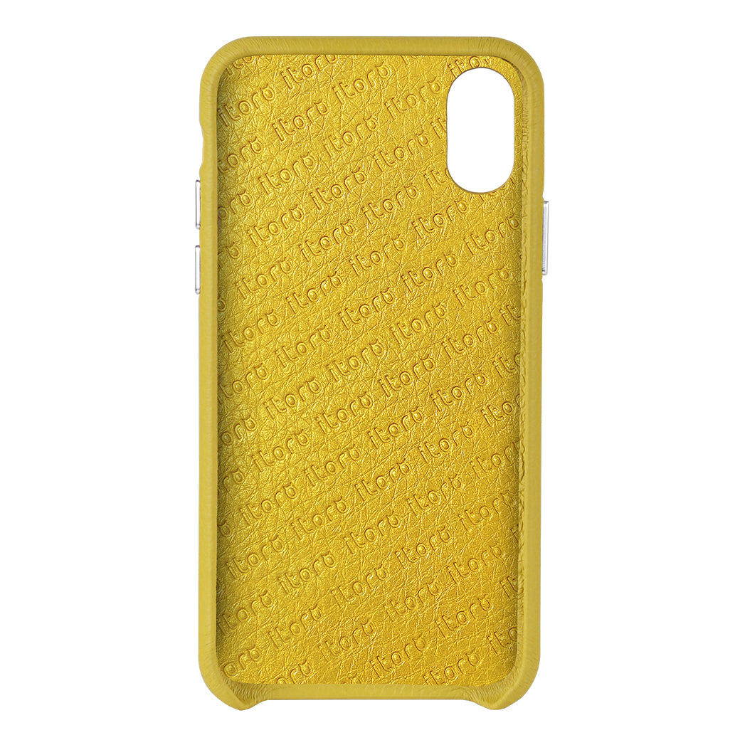 Ostrich Leather Case_ iPhone XS Max Italian Leather Case - iToro