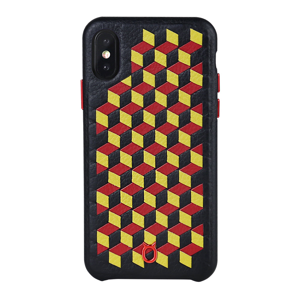 Italy Leather All Wrapped Case_Cubic_iPhone XS Max Italian Leather Case - iToro