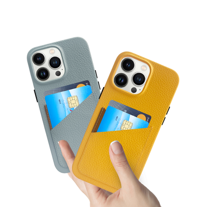 iPhone 14 Pro Leather Wallet Case