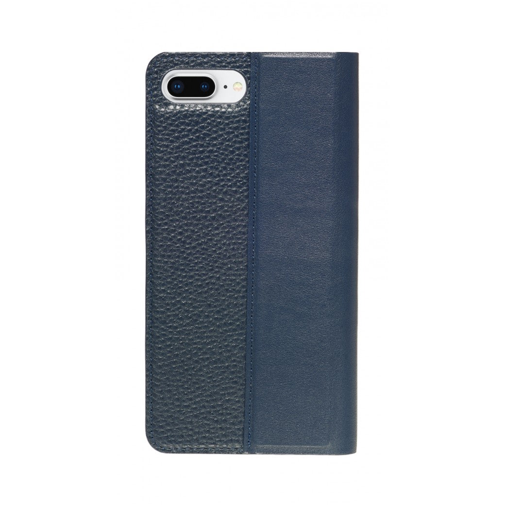 Folio n Go_iPhone 7 / 8 Plus Italian Leather Case - Sapphire Blue