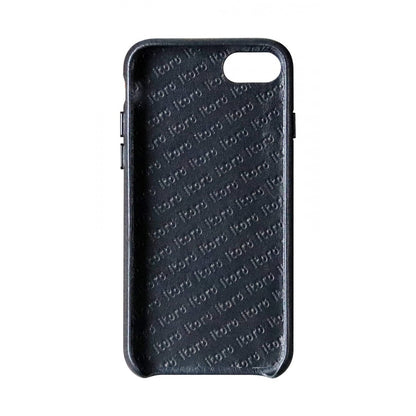 Cover n Go_ iPhone 7 / 8 Italian Leather Case - Leather Black
