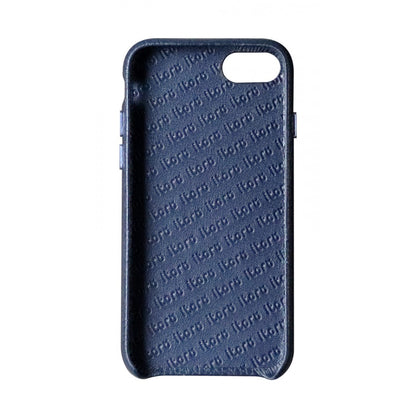 Cover n Go_ iPhone 7 / 8 Italian Leather Case - Sapphire Blue