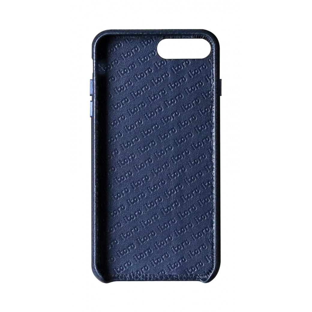 Cover n Go_iPhone 7 / 8 Plus Italian Leather Case - Sapphire Blue