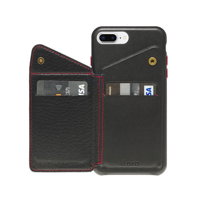Wallet n Go_ iPhone 7 / 8 Plus Italian Leather Case - iToro
