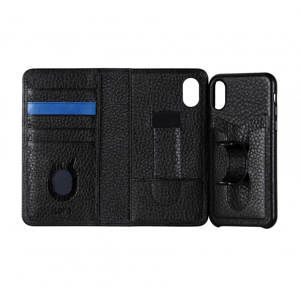More. Leather Wallet02_iPhone XS MAX Italian Leather Case - iToro