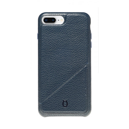 Hide n Go_ iPhone 7 / 8 Plus Italian Leather Case - Sapphire Blue