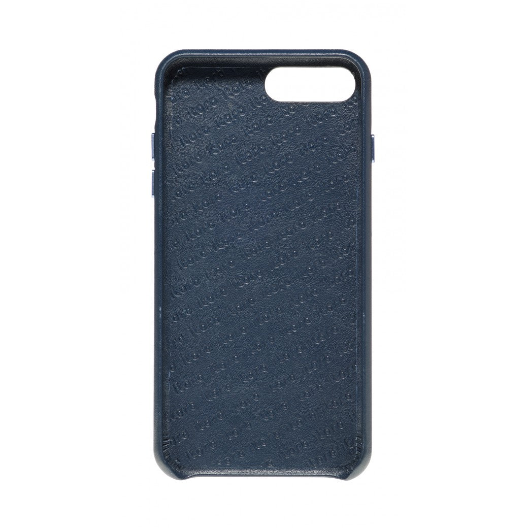 Hide n Go_ iPhone 7 / 8 Plus Italian Leather Case - Sapphire Blue