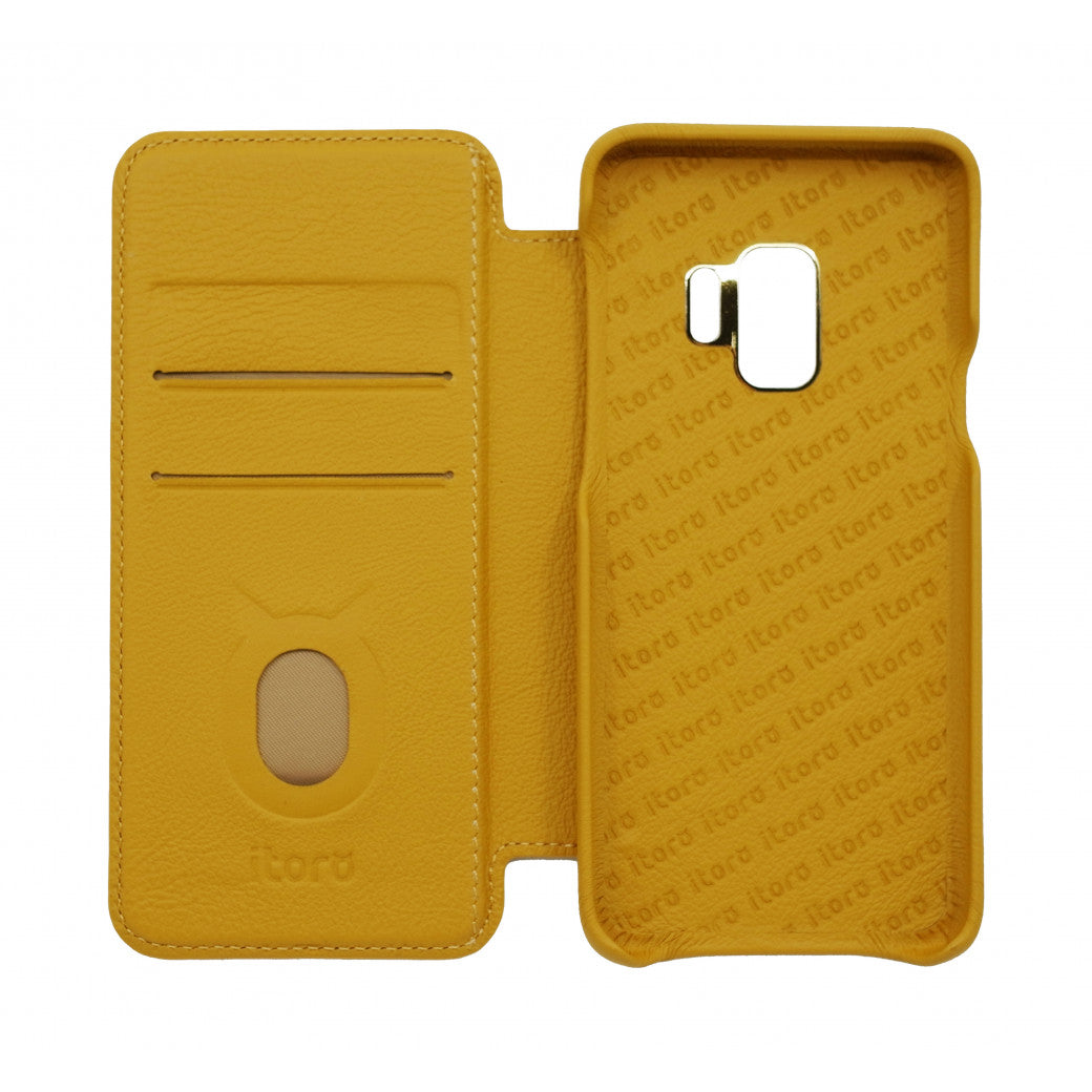 ITALY Leather Folio_Samsung S9 Italian Leather Case - iToro