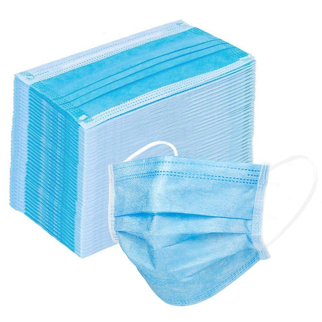 3-Ply Disposable Efficient Face Mask, Medical Mask, Earloop, UltraLight Weight, Polyester Masks for Personal Health