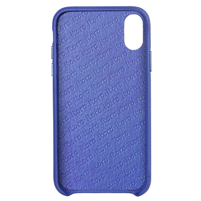 Ostrich Leather Case_ iPhone XS Max Italian Leather Case - iToro