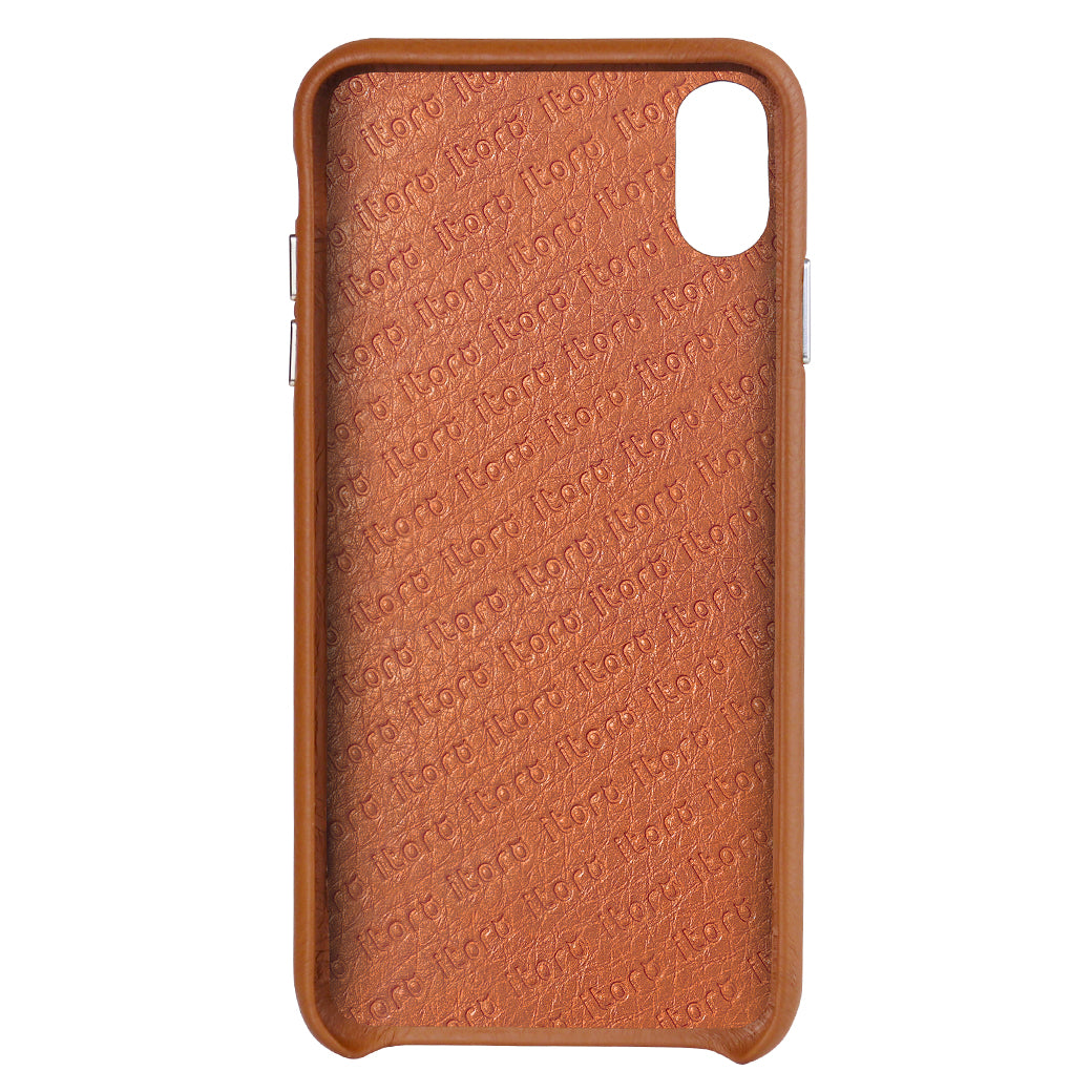 Ostrich Leather Case_ iPhone XS Max Italian Leather Case - iToro