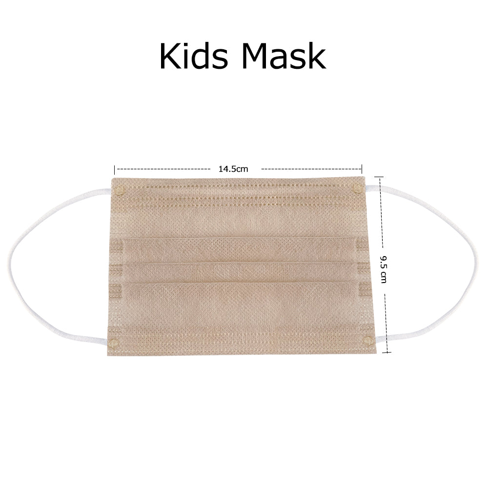 Kids Mask, Microcrystalline Titanium Silver Antibacterial Efficient Children Face Mask, Unique Medical Antibacterial Technology, Repeated Use