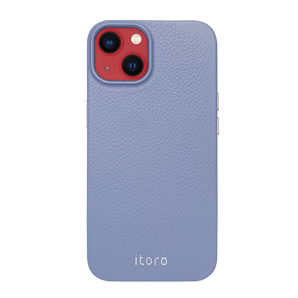 iPhone 13 Leather Case - Purple