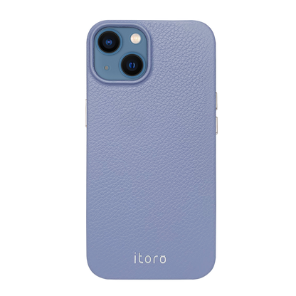 iPhone 13 Leather Case - Purple