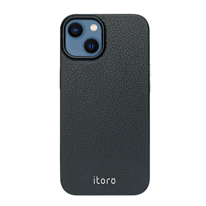 iPhone 13 Leather Case - Black