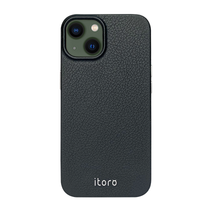 iPhone 13 Leather Case - Black