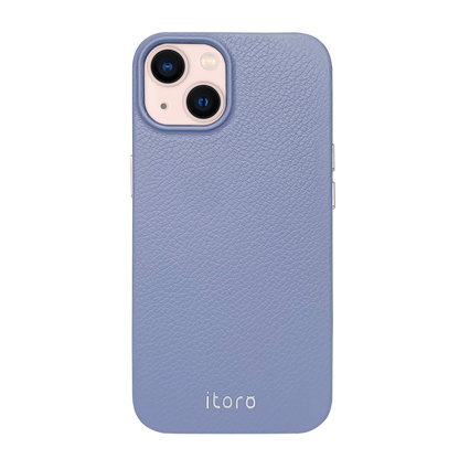 iPhone 13 Leather Case - Purple