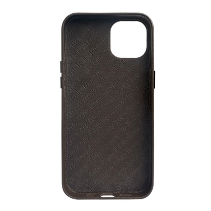 iPhone 14 Plus Leather Case with Stitching Sponge