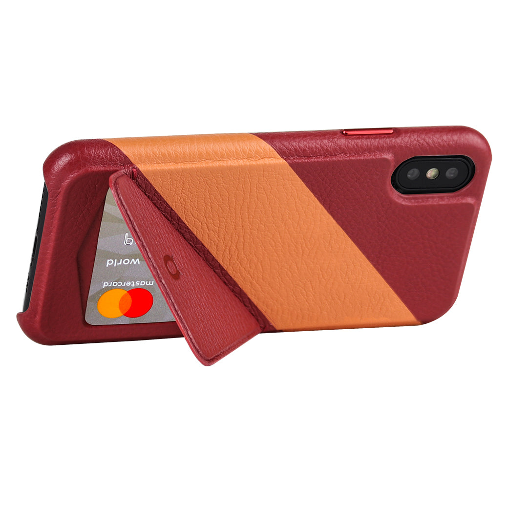 Hide n Go_iPhone Mix N Match Case_iPhone XR Italian Leather Case - iToro