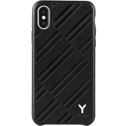 ITALY Embossed Leather All Wrapped Case iPhone XS