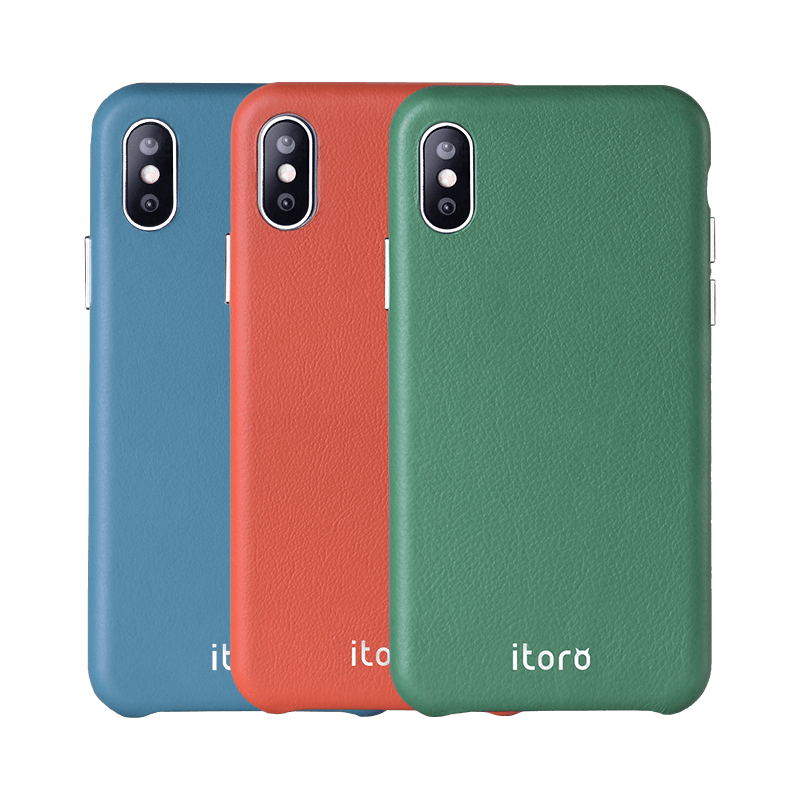 ITALY Leather All Wrapped Case iPhone XS