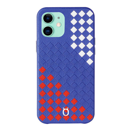 Customizable Italian Leather Weaved Case _ iPhone Leather Case