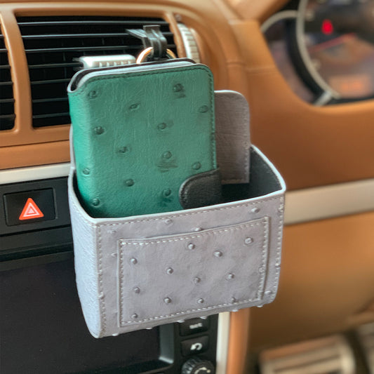 Ostrich Premium Skin Multifunctional Car Stick Bag