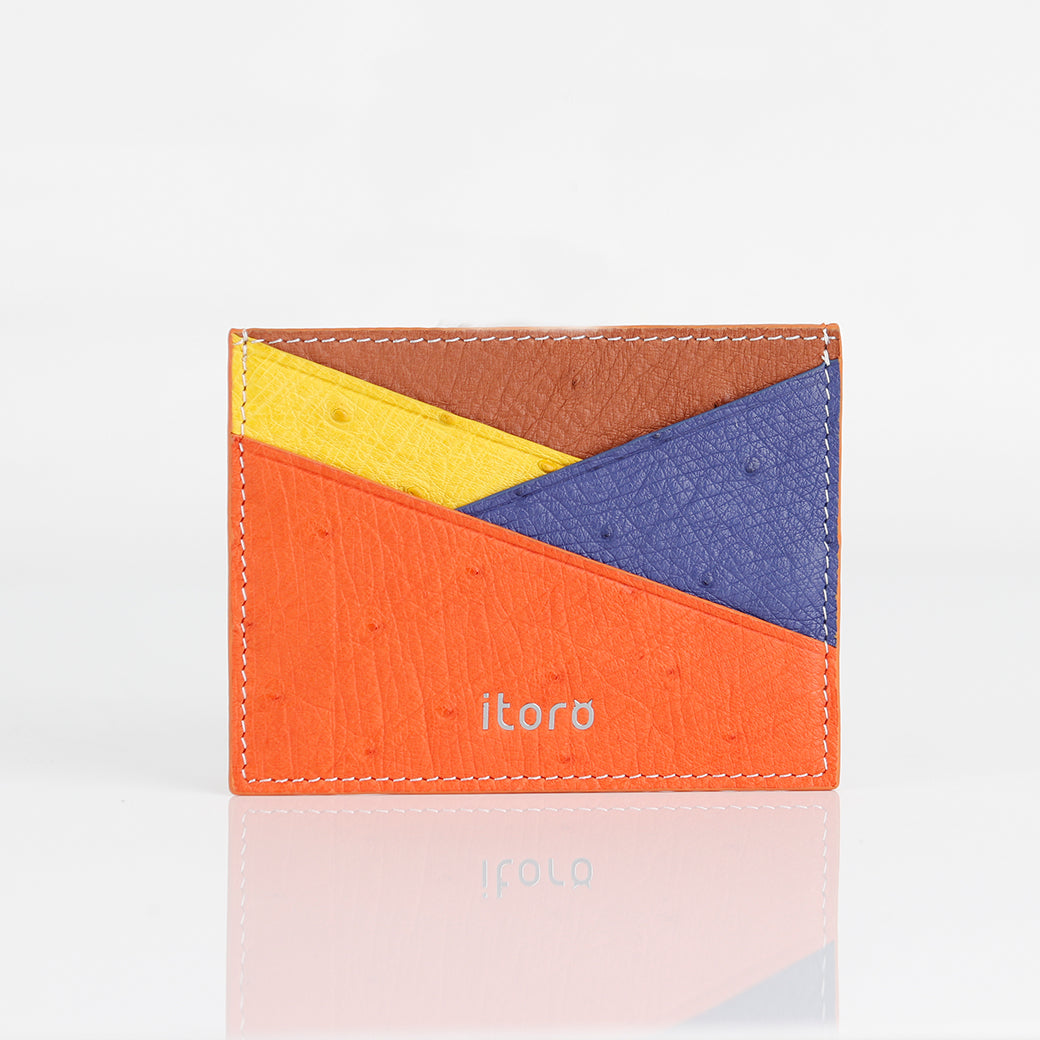 Ostrich Premium Skin Credit card case