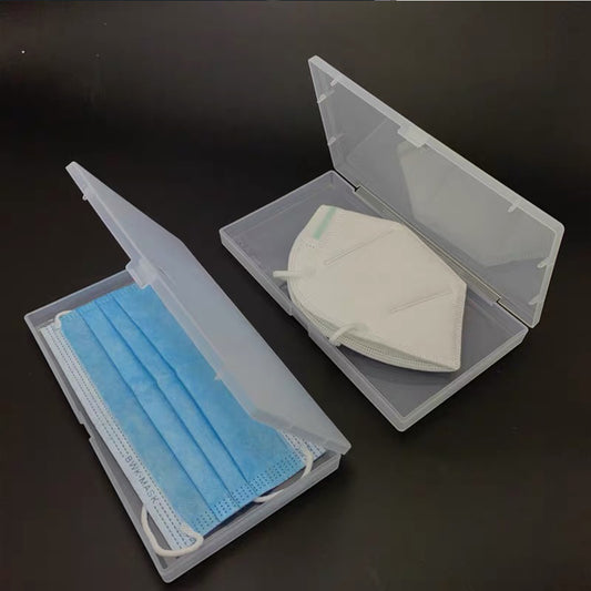 Portable Frosted Dustproof 3-Ply Disposable/KN95 Mask Storage Box