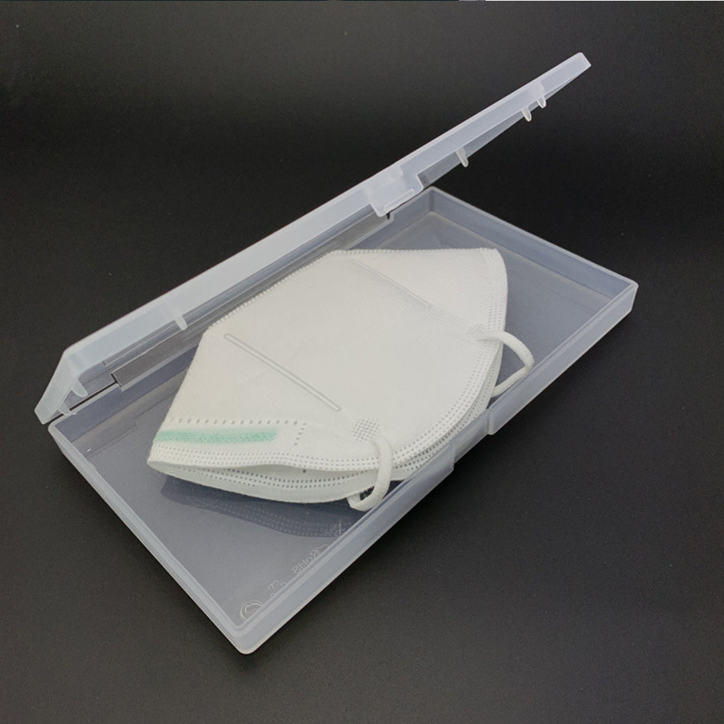Portable Frosted Dustproof 3-Ply Disposable/KN95 Mask Storage Box
