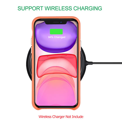 Ostrich Leather Phone Case with stand function_ iPhone 11 Pro