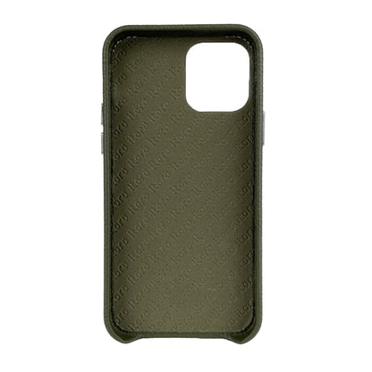 Ostrich Leather iPhone 12 | 12 Pro Case _ Stand Function