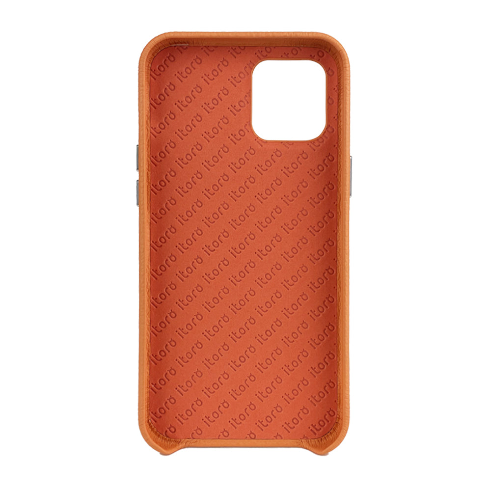 Ostrich Leather iPhone 12 Pro Max Case _ Stand Function