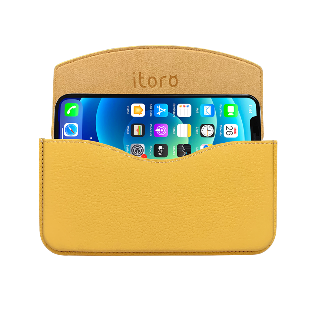 Italian Leather Case for iPhone Series _ Envelope Design