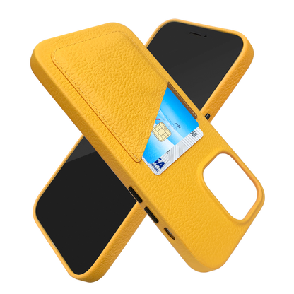 iPhone 14 Pro Leather Wallet Case