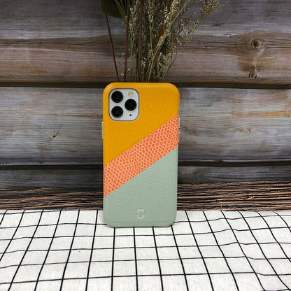 Lizard embossed Splicing Style Leather Case iPhone 11 Pro Max